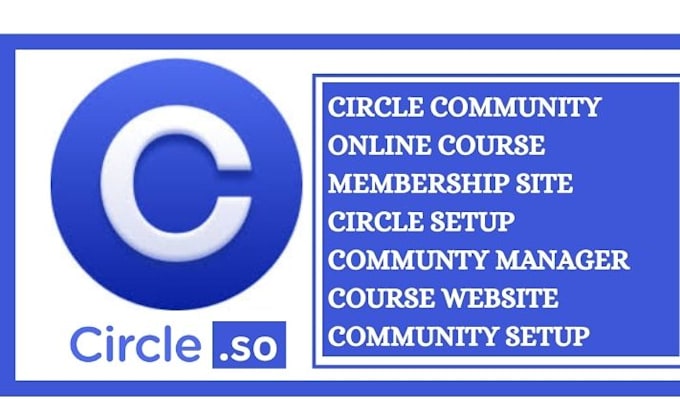 setup circle so online community, circle so online course membership website