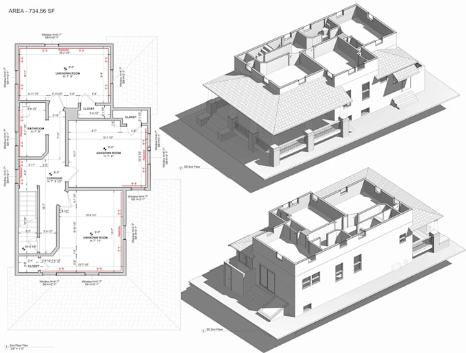 generate accurate 2d floor plan from point cloud scan, revit dynamo bim workflow