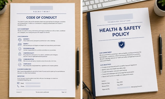 create any HR policy, procedure or business document you need