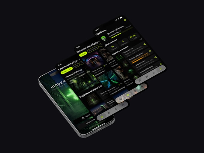 design stunning mobile app UI ios and android user friendly interface