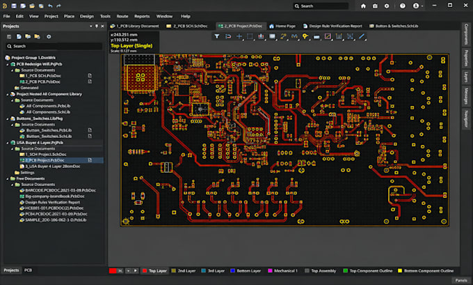 reverse engineer pcb, schematic and circuit board