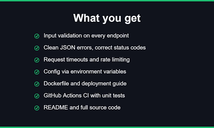 build a nodejs rest api backend with express and docker deployment