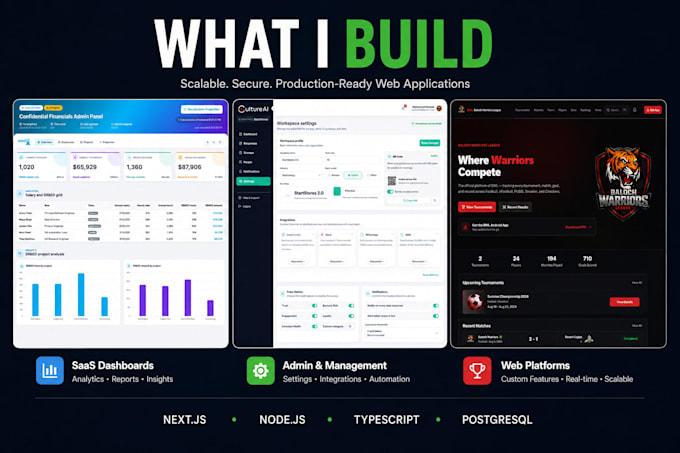 build saas mvp web apps with next js node js as a saas developer