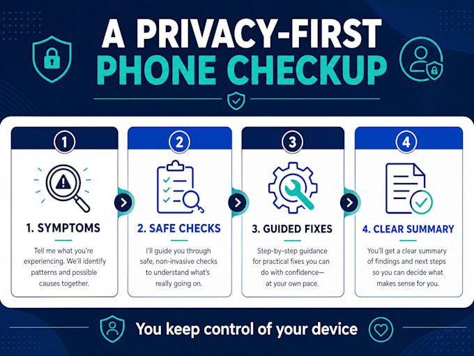 diagnose and fix your slow lagging phone with private guidance