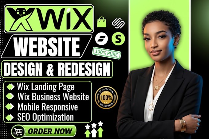 redesign wix website design wix website wix ecommerce store wix studio expert
