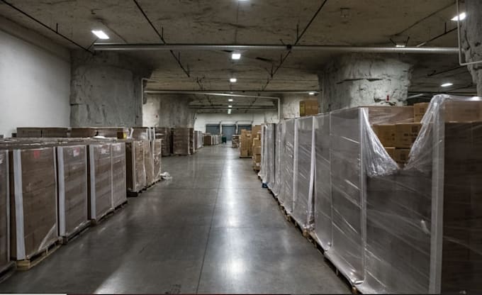 groundwork 3d cold storage facility caves, underground warehouse storage design