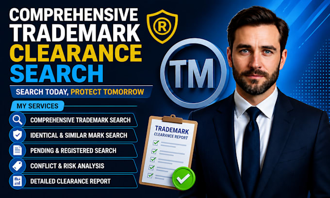 conduct a comprehensive trademark clearance search