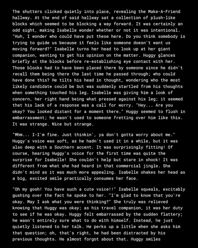 write a story for you