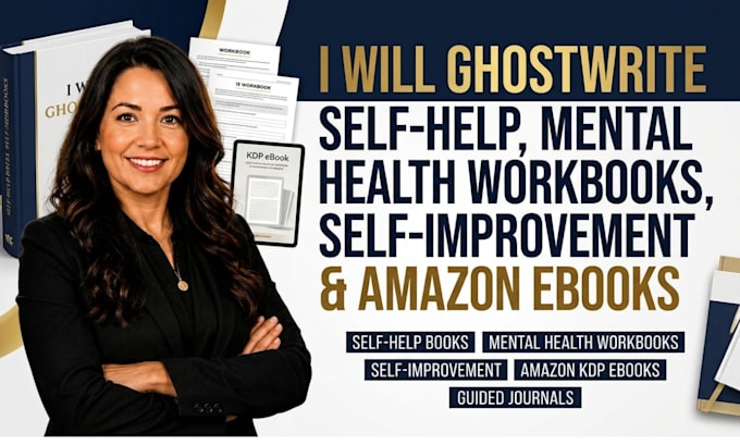 be ghostwrite, self help mental health workbooks self improvement amazon ebook