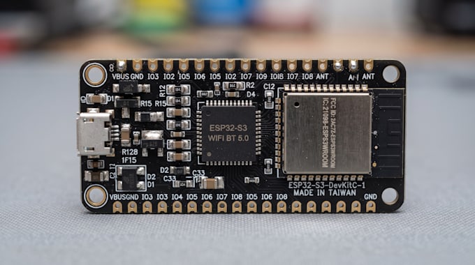 build custom micropython libraries sensor drivers firmware for esp32 mcu devices
