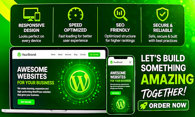 build a responsive wordpress e commerce website using elementor
