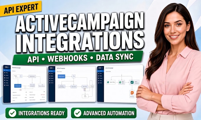 do activecampaign API integration email automation webhook zoho CRM integrations