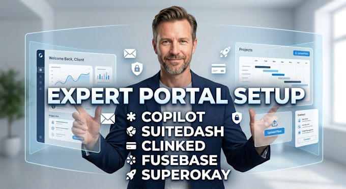 build custom client portal using softr, notion, or airtable