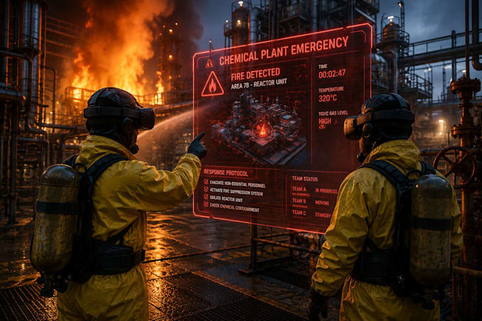 develop premium industrial VR training simulations