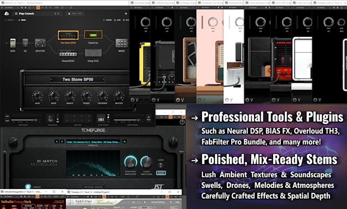 record expressive ambient guitar for your songs