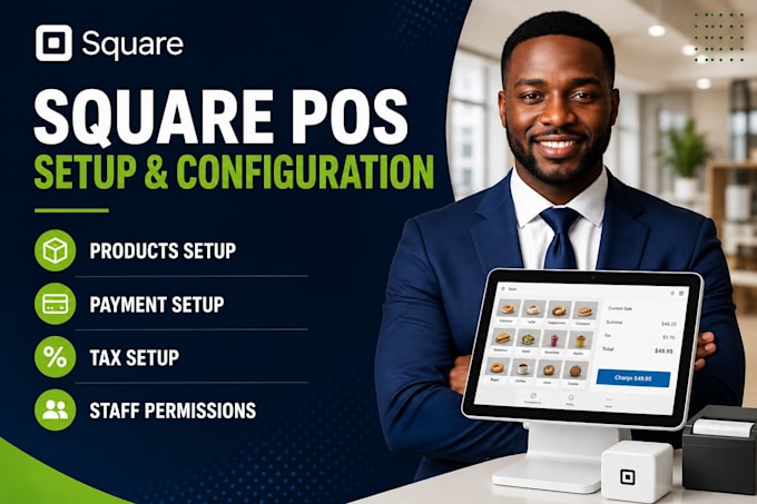setup square pos system square pos configuration inventory