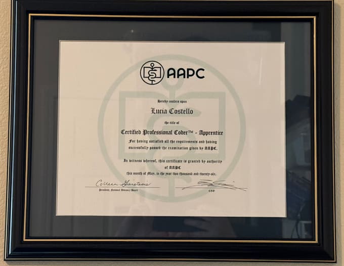 provide accurate medical coding by a certified medical coder