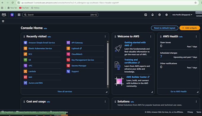 deploy, containerize and set up cicd for your app on AWS cloud