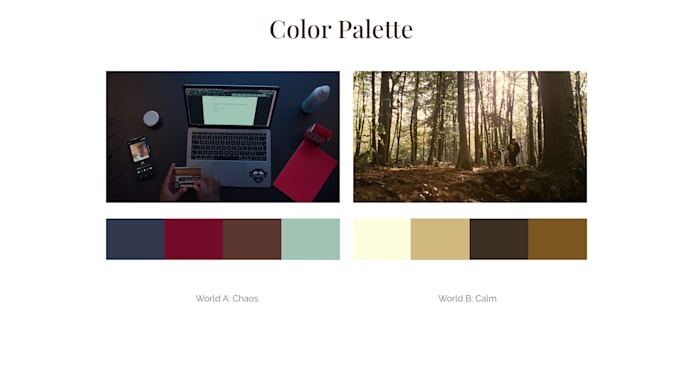 create a creative concept, script, and storyboard