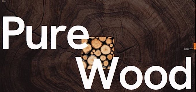 design a modern carpentry forestry and wood manufacturing website