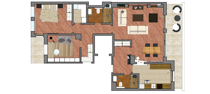 optimize your apartment or house floor plan layout