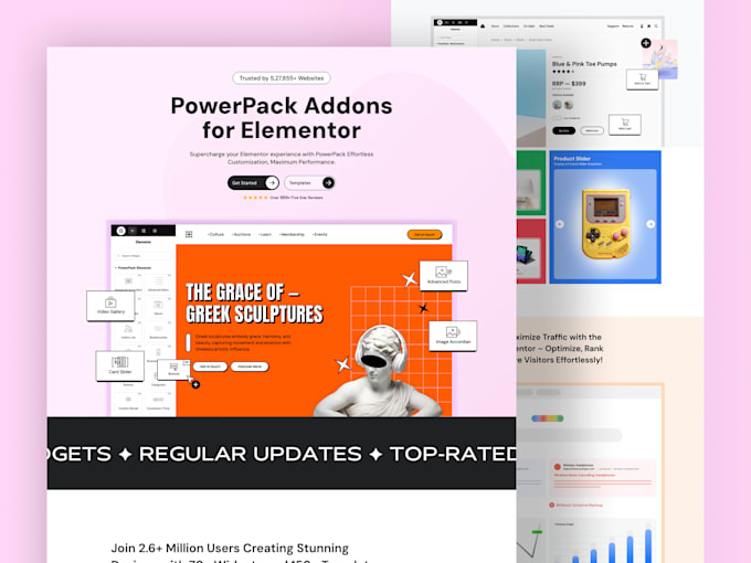 design and develop a full website with react and figma