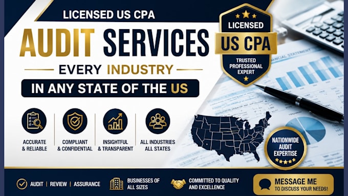 perform US CPA review and attestation services for financial statements