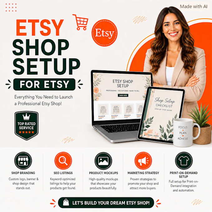 create professional etsy digital products and printables