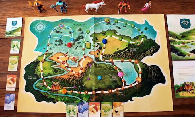 design board game layout card board game design card game tabletop game artwork