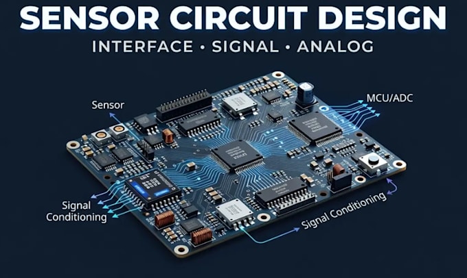 design sensor interface, signal conditioning and analog circuits