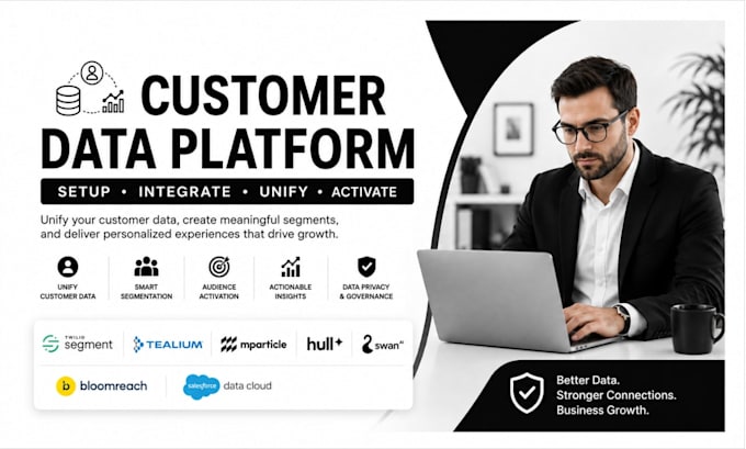 setup customer data platform cdp segment tealium mparticle and saleforce