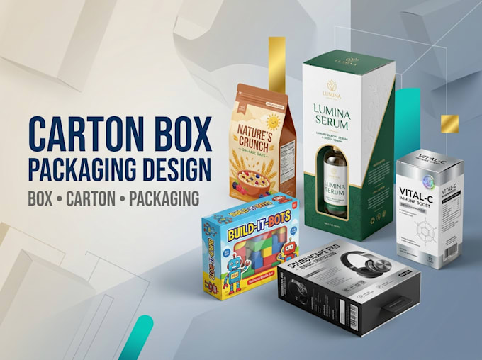 design carton box, cardboard box, packaging box, product packaging