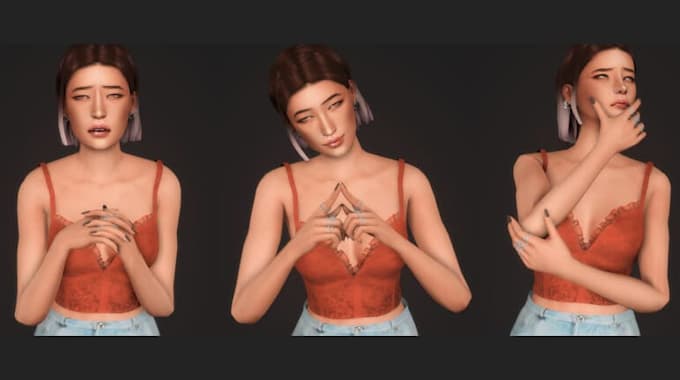 create exclusive custom sims for sim4, sims, design cc mods, 3d model clothes