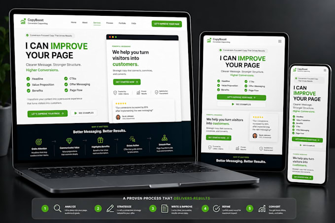 rewrite your squarespace homepage to turn visitors into enquiries