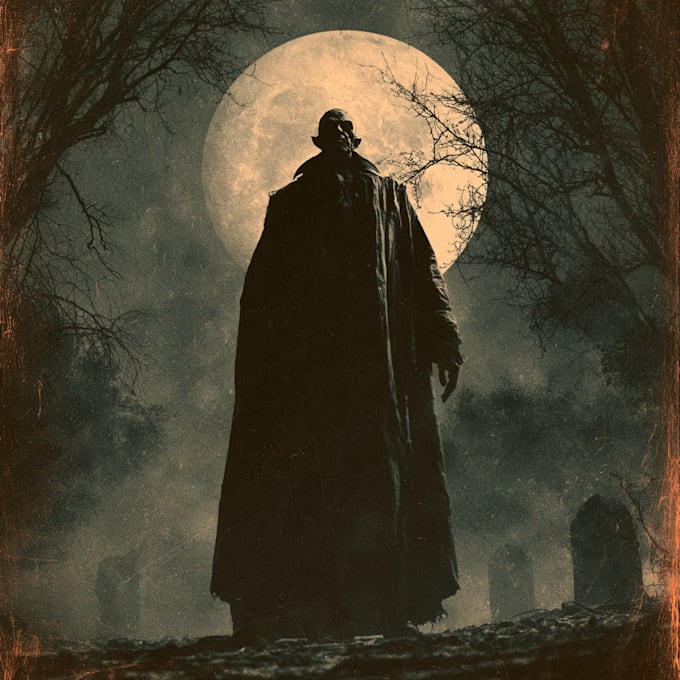 create amazing vintage horror comics artwork illustration