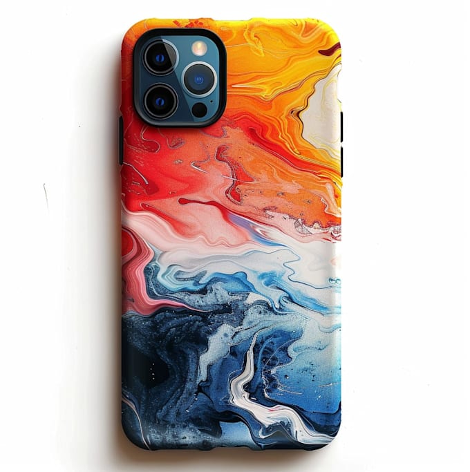 do trendy mobile cover or phone case design