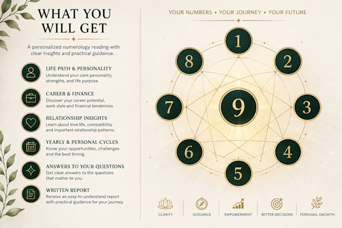 provide a personalized numerology reading