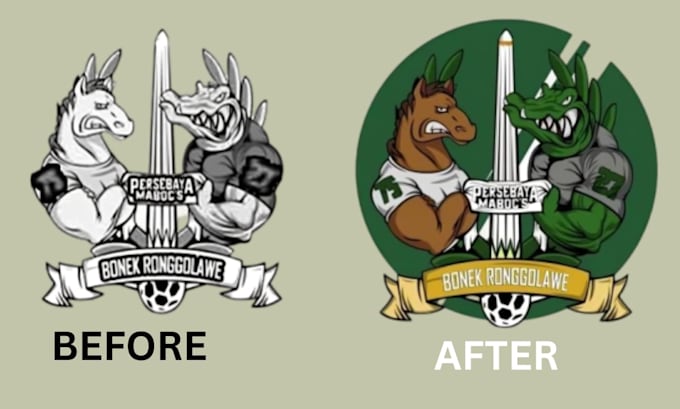 do vector tracing and vector logo