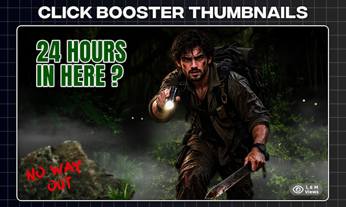 design clickbait youtube thumbnail