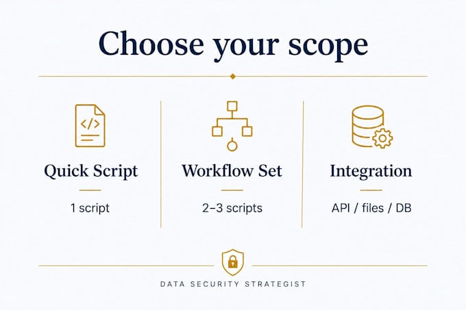 automate repetitive IT or data work with python