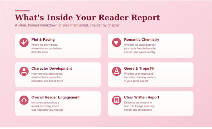 be your beta reader for romance novels