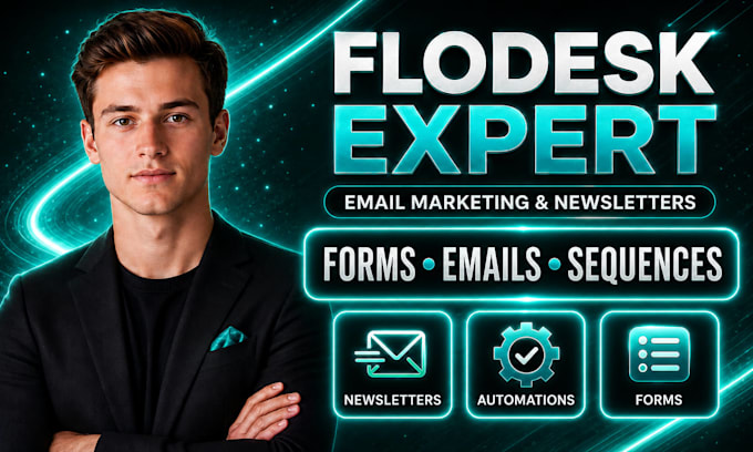 setup flodesk email marketing automation workflow newsletter and forms