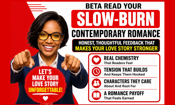 beta read slow burn contemporary romance