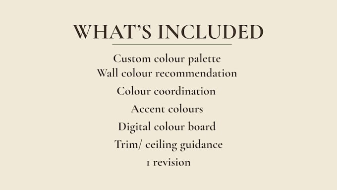 create a custom color palette for your room
