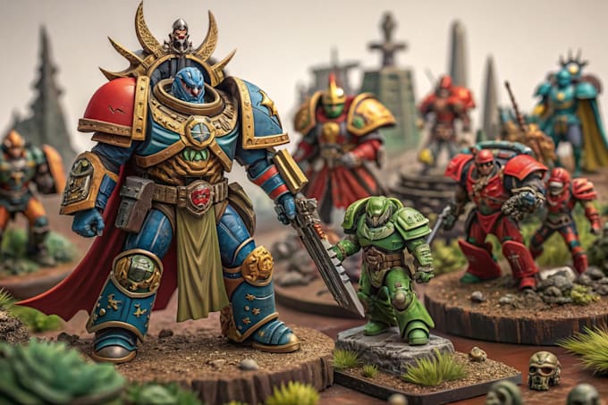 paint your warhammer miniatures
