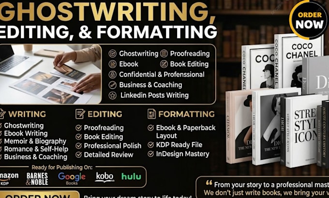 write exceptional creative content and ghost write your idea