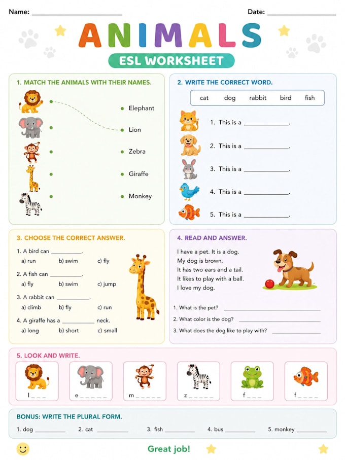 create custom esl worksheets and english learning activities