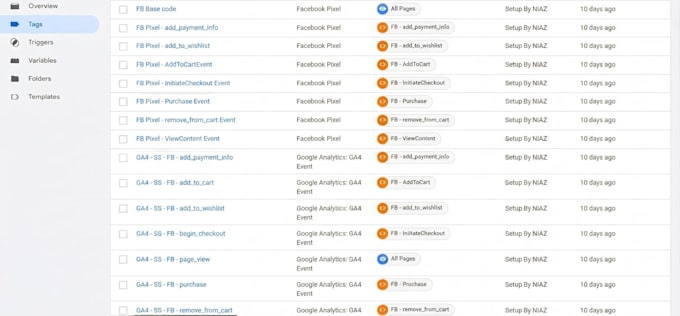 setup ga4 ecommerce tracking , meta pixel conversion API for wordpress