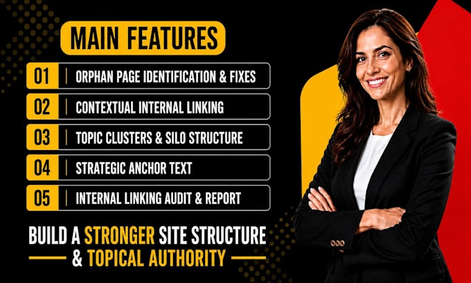 fix orphan pages and improve internal linking for SEO