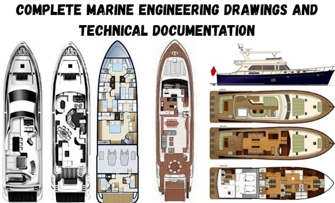 create marine engineering drawings and technical documentation